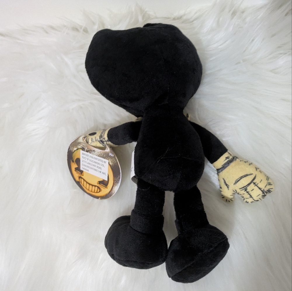 Bendy & The Ink Machine 2024 BENDY 9" Stuffed Plush Heavenly Toys New with Tag - Picture 5 of 8